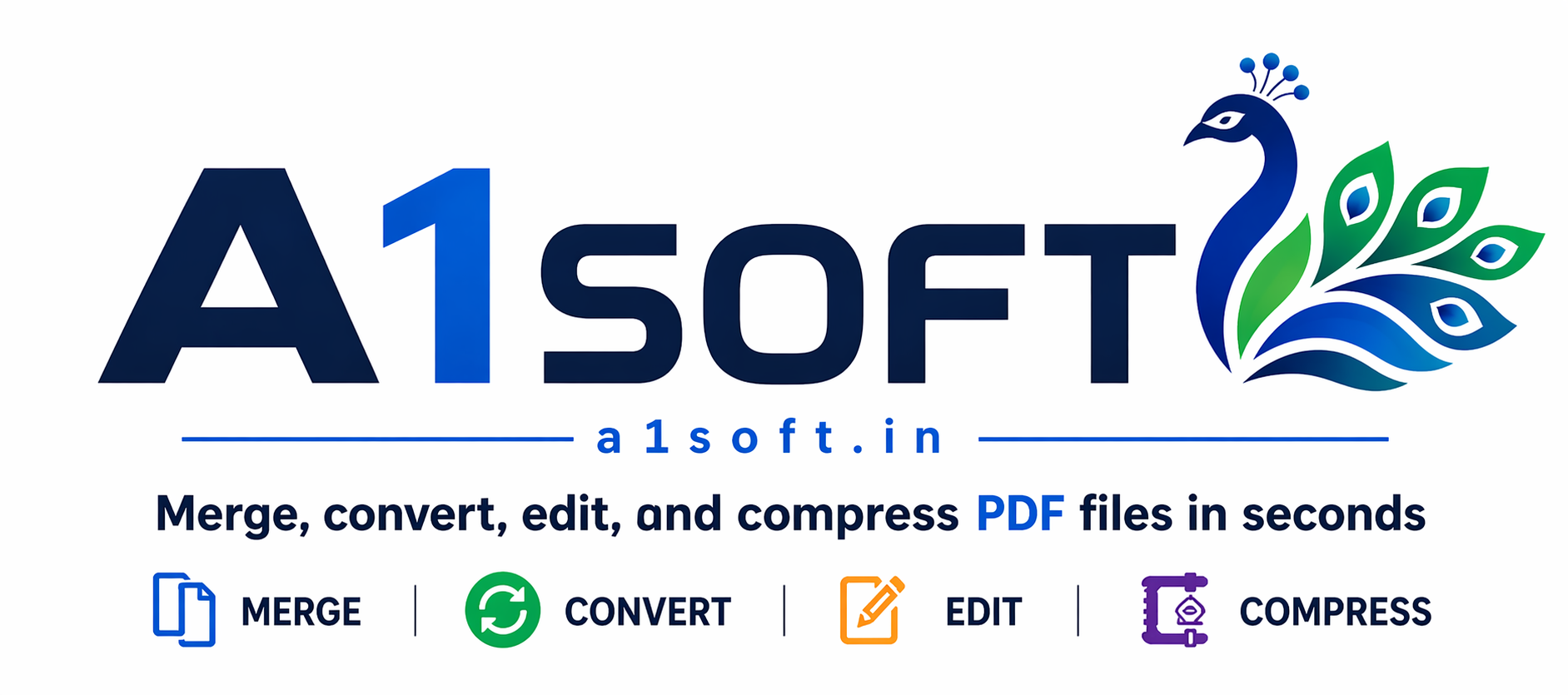 A1Soft.in – Professional Software, 100% Free -Merge, convert, edit, and compress PDF, Format JSON, SQL files in seconds